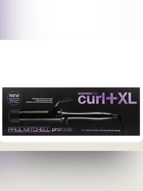 NWT Paul Mitchell ProTools Express Ion Curling Iron - Black 1.75”